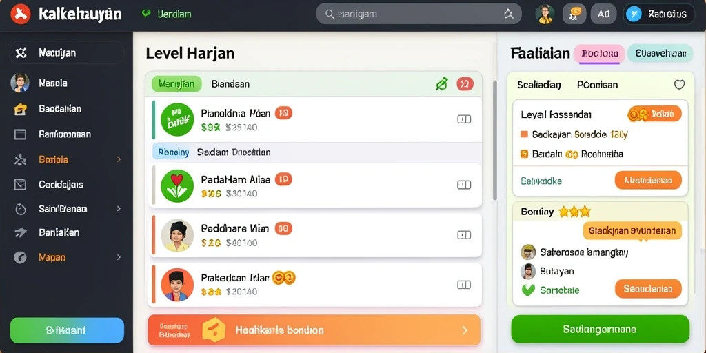 Tampilan awal aplikasi 47F yang menarik.