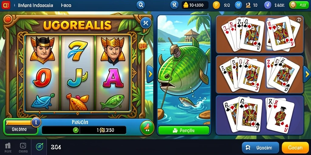 Tangkapan layar menampilkan grafis memukau dalam gameplay.
