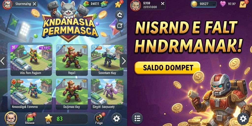 Tampilan antarmuka aplikasi yang menarik dan mudah dinavigasi.