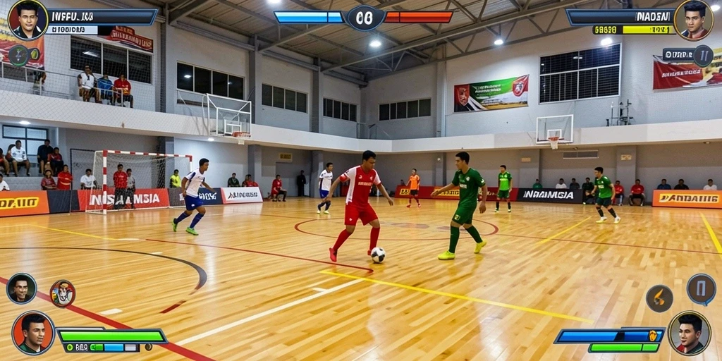 Tampilan awal permainan yang menarik dan intuitif.