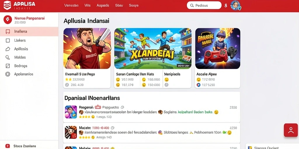 Tampilan antarmuka pengguna yang menarik dan sederhana.