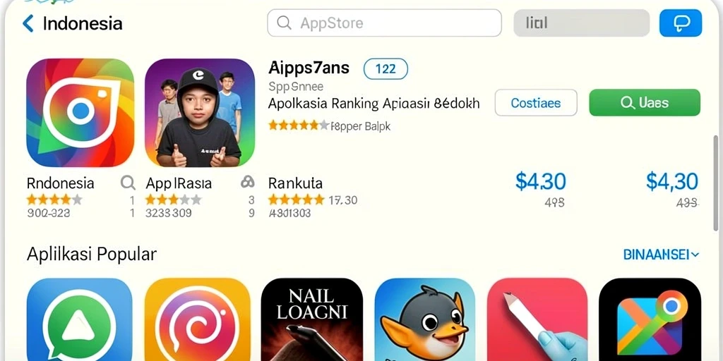 Tampilan antarmuka aplikasi yang user-friendly.