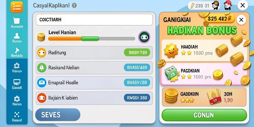 Tampilan antarmuka yang menarik dan ramah pengguna.