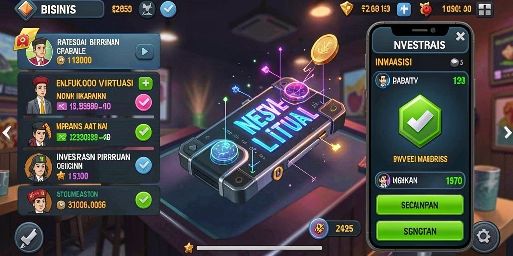 Screenshot menunjukkan tampilan antarmuka yang menarik dan ramah pengguna.