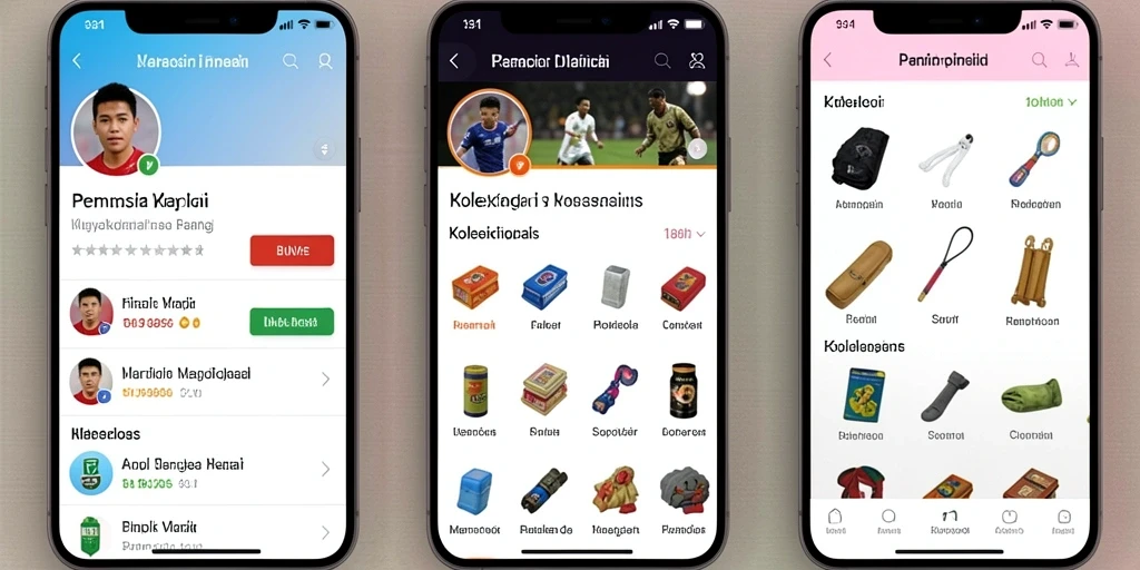 Tampilan utama LANGIT99 dengan menu interaktif.