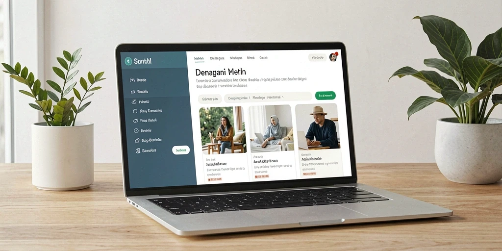 Tampilan antarmuka yang menarik dan user-friendly.