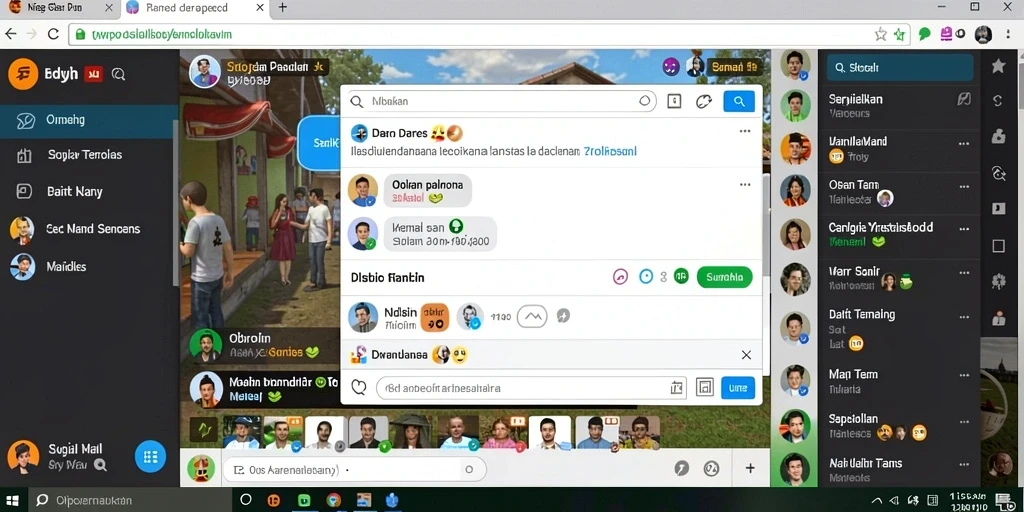 Tampilan utama yang menarik dan intuitif.