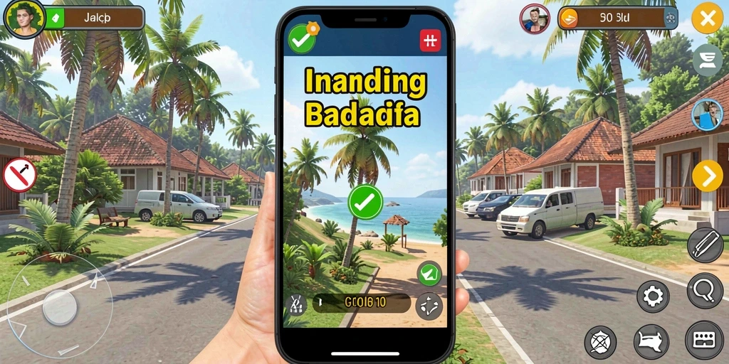 Tampilan antarmuka permainan yang menarik dan mudah digunakan.