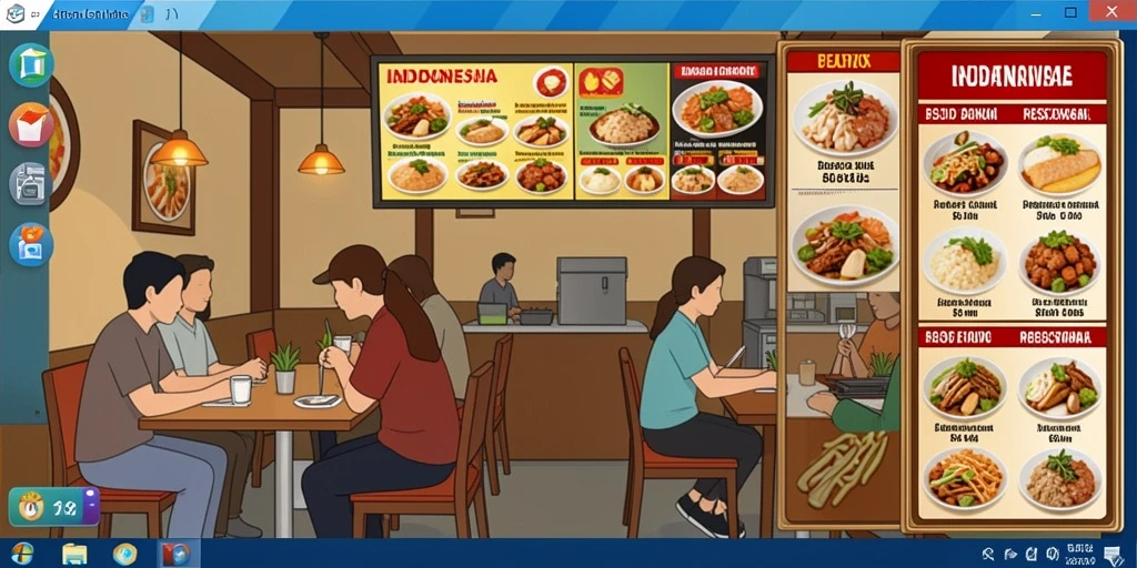 Tampilan antarmuka yang menarik dan mudah dinavigasi.