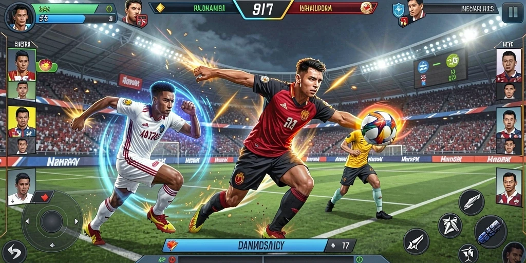 Screenshot menampilkan karakter baru dengan latar belakang yang menakjubkan.