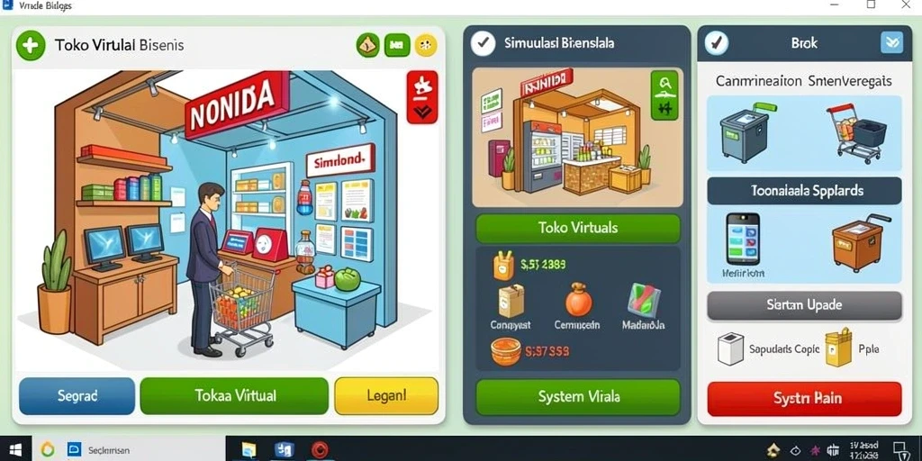 Tampilan antarmuka yang menarik dan mudah digunakan.