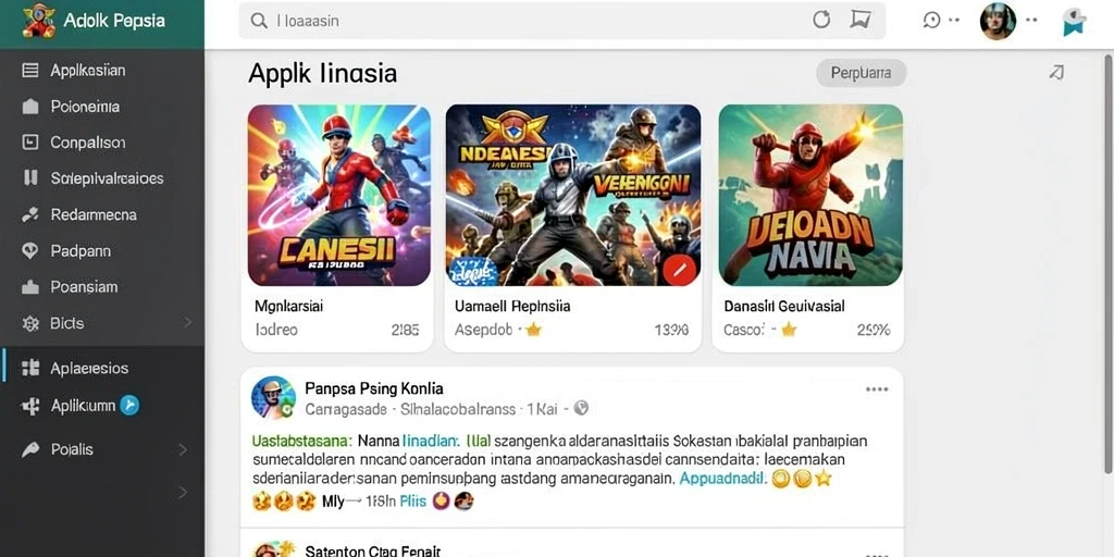 Tangkapan layar menunjukkan aksi seru dalam RPOK.