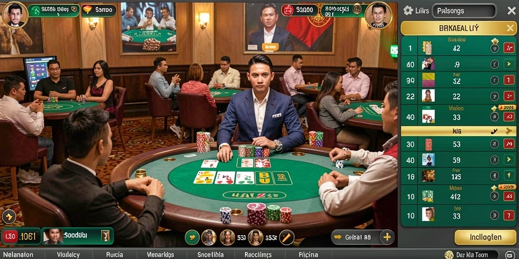 Tampilan antarmuka game yang menarik.